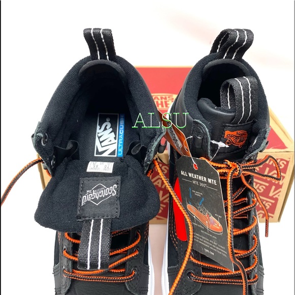 VANS SK8-HI Boot MTE 2 Women's Size 9 Black Winter Boots Spicy High Top Shoes - Picture 7 of 11